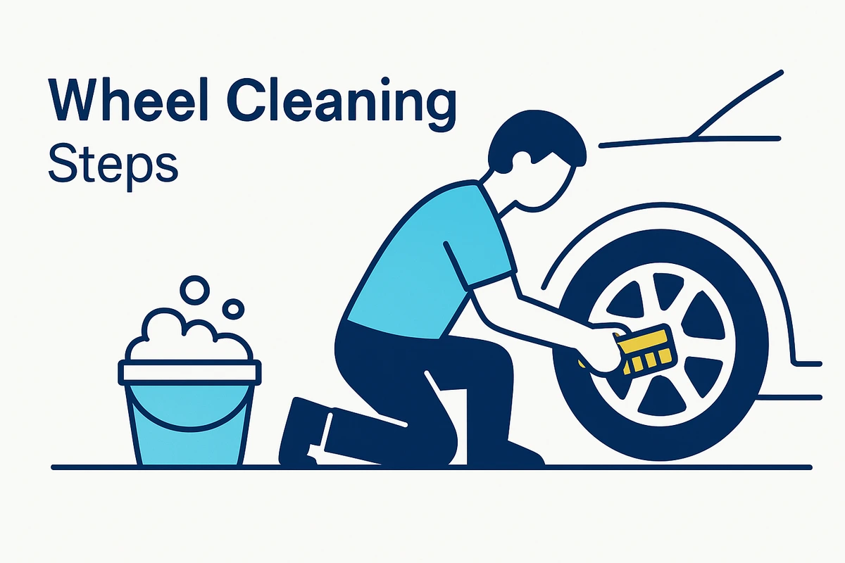 Wheel Cleaning Steps