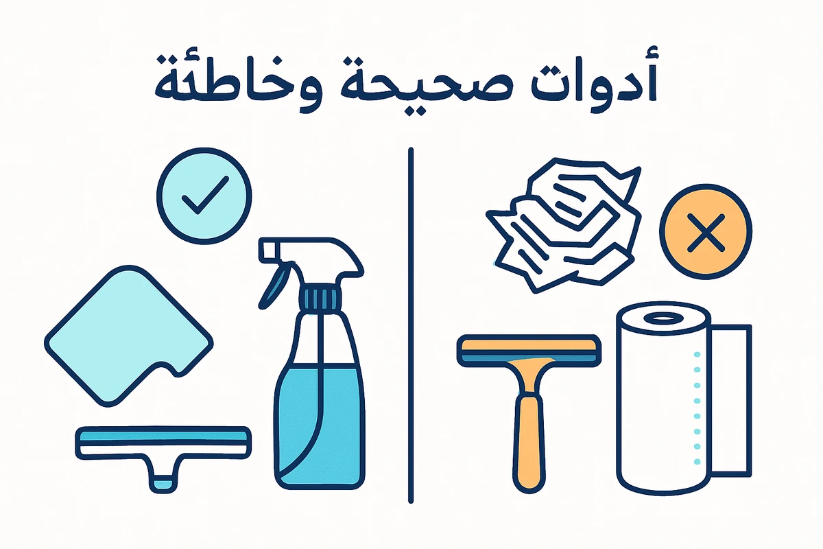 أدوات صحيحة وخاطئة