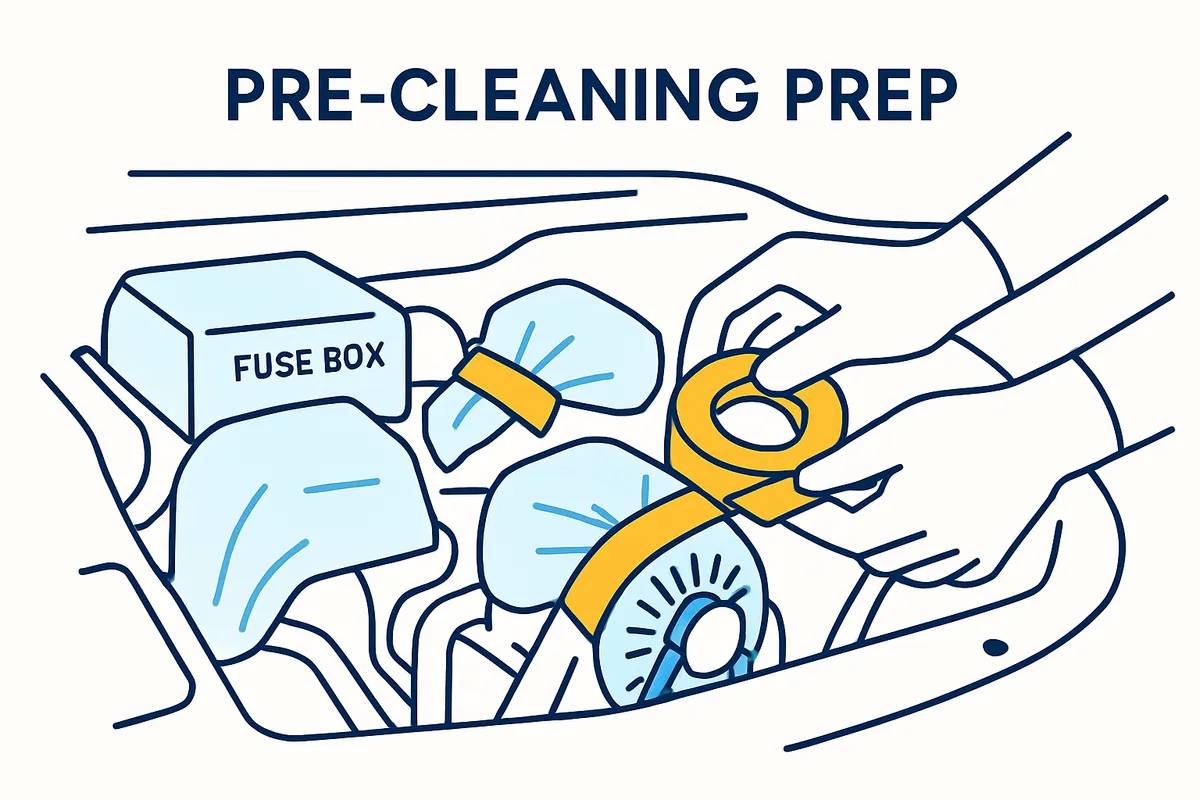 Pre-Cleaning Prep