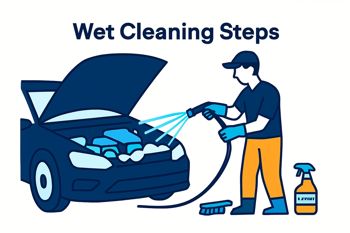 Wet Cleaning Steps