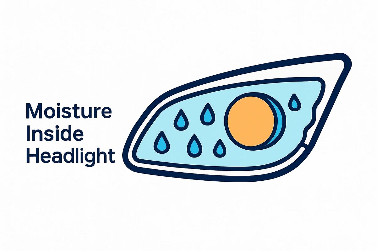 Moisture Inside Headlight