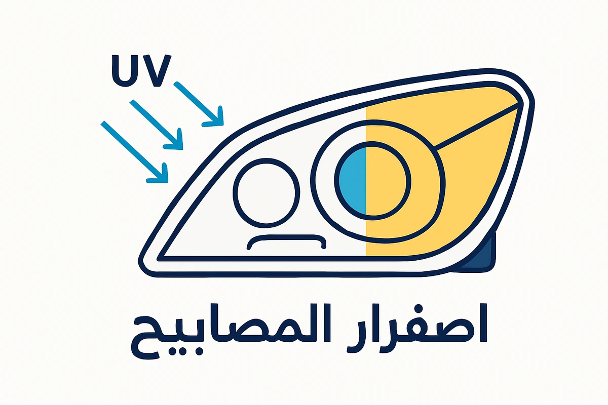 اصفرار المصابيح