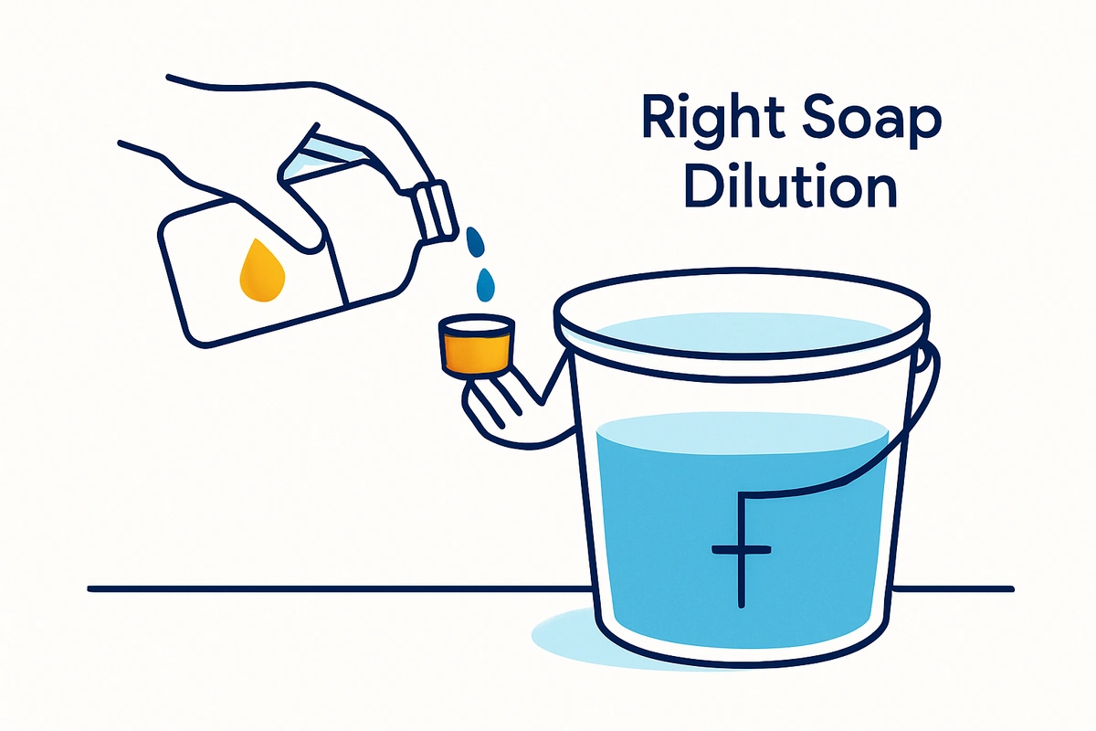 Right Soap Dilution