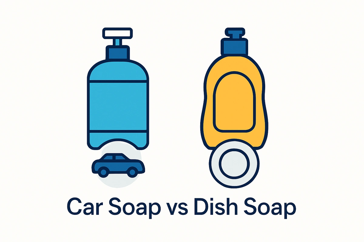 Car Soap vs Dish Soap