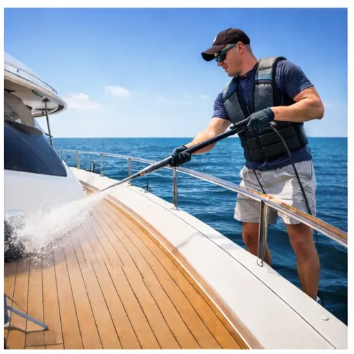 غسيل مراكب ويخوت