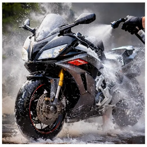 غسيل دراجات نارية