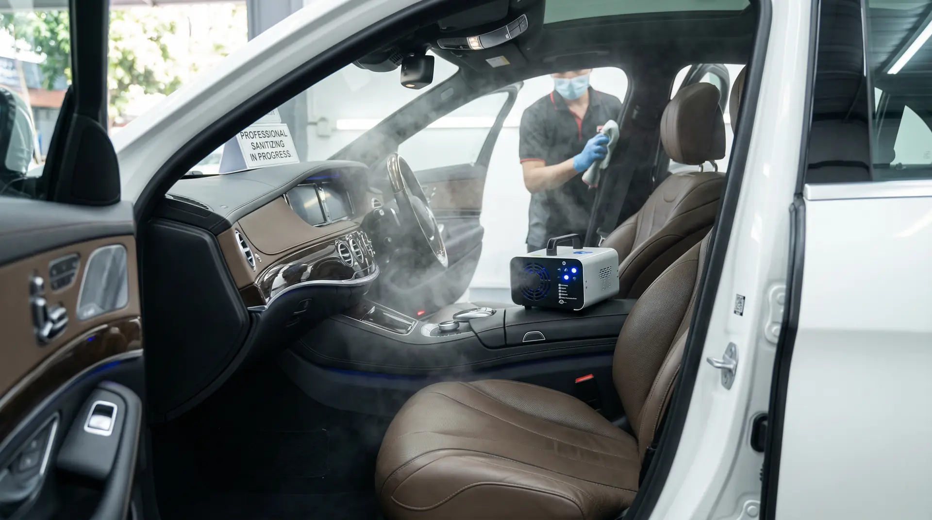 إزالة الروائح والتعقيم